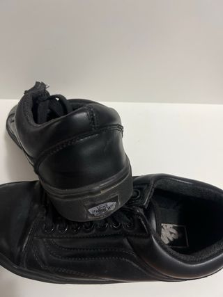 Vans Piel Negra Talla 44