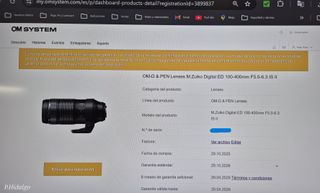 OM System M.Zuiko Digital ED 100-400mm IS II