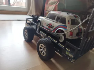 Remolque RC con luces LED