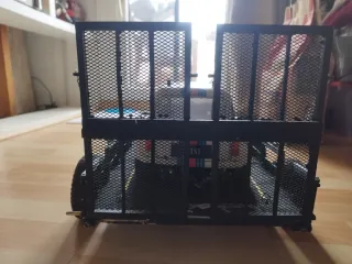 Remolque RC con luces LED