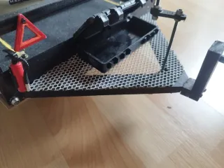 Remolque RC con luces LED