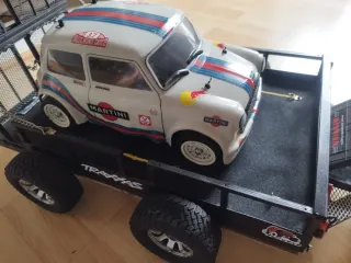 Remolque RC con luces LED