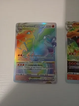 2 Cartas Pokémon Charizard Vastro