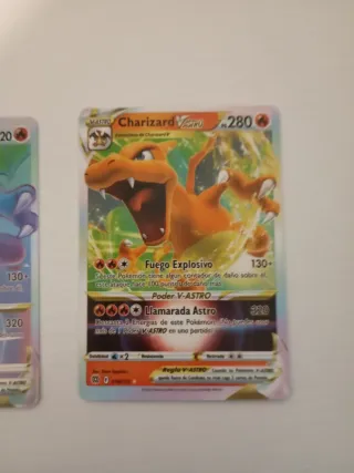 2 Cartas Pokémon Charizard Vastro