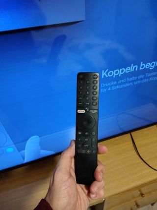 TV 50 4K Xiaomi L50M6-6AEU con detalle en pantalla