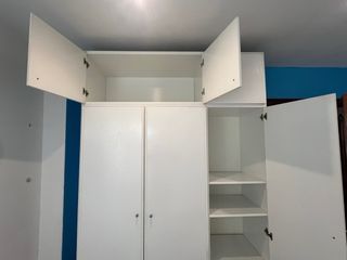 Armario blanco lacado madera 0,51x1,36x2,36