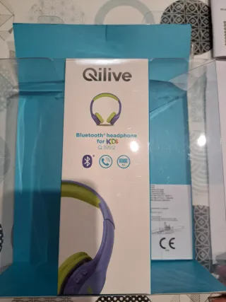 Auriculares Bluetooth Qilive Niños Azul/Verde