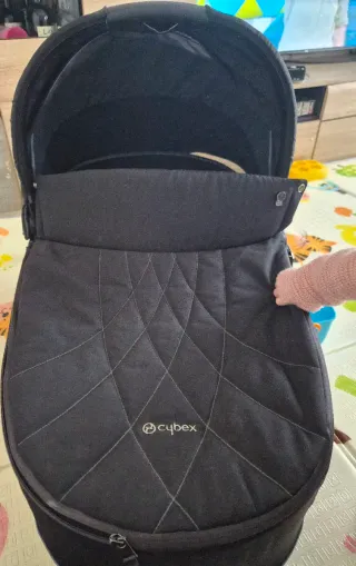 Capazo Cybex Priam Nero. Usato una sola volta.