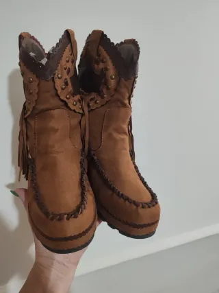 Stivali Fersini Indianini con zeppa interna