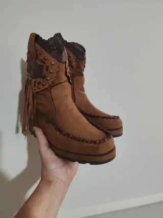 Stivali Fersini Indianini con zeppa interna