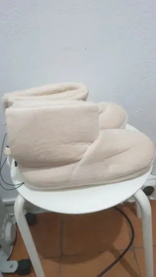 Zapatillas de casa invierno beige