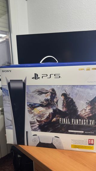 Consola PS5 con disco BlueRay