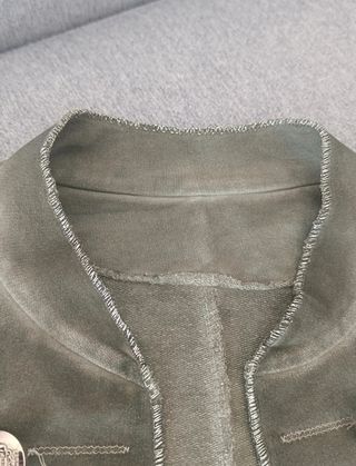 Chaqueta militar efecto desgastado