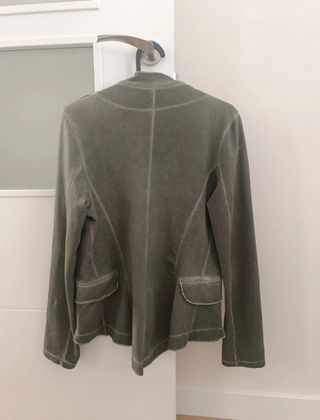 Chaqueta militar efecto desgastado