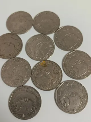 10 Monedas 50 Escudos Portugal Pre-Euro