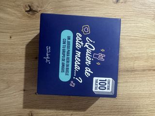 Juego de mesa ¿Quién de esta mesa?