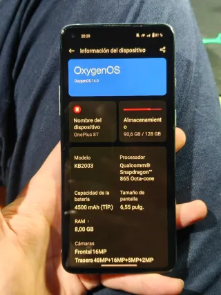 OnePlus 8T 128GB Azul