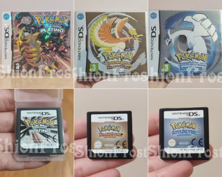 Pack 3 Juegos Nintendo DS Pokémon PARA ALAN