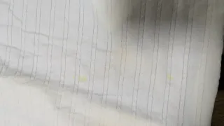 Batín y camisón blanco