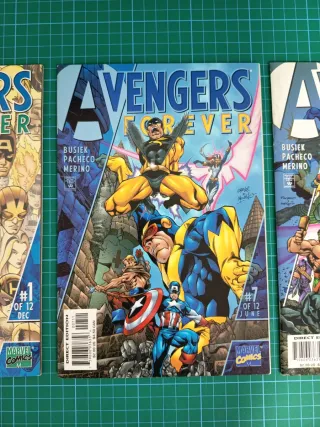 Avengers Forever (lote cómics USA)