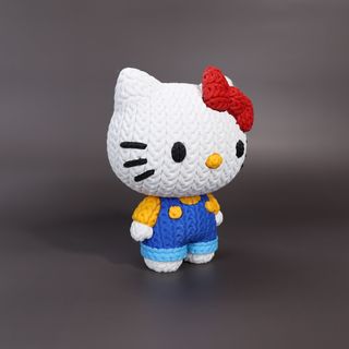 Figura Hello Kitty tejida