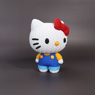 Figura Hello Kitty tejida