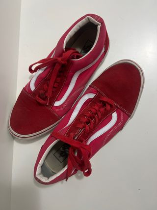 Zapatillas Vans Old Skool Rojas