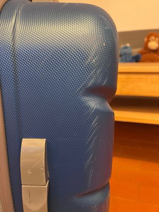 Maleta de cabina azul