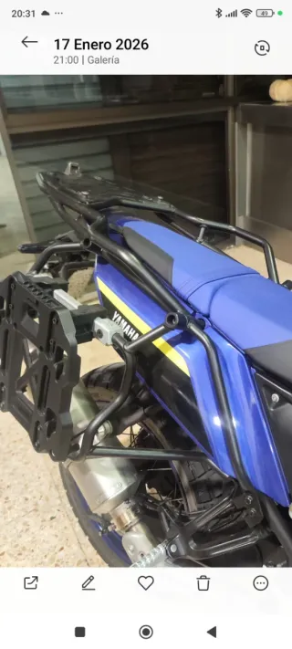 Baúl y Maletas Yamaha Originales Trail Yamaha