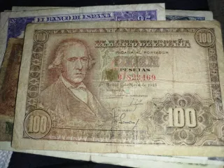 Billete 100 Pesetas Banco de España 1948