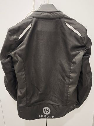 Chaqueta Moto Armure Juno Hombre Negra