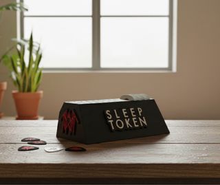 Soporte para 12 púas de guitarra