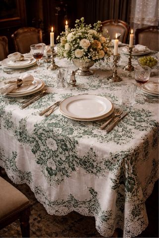 Lote 6 Platos llanos porcelana San Claudio