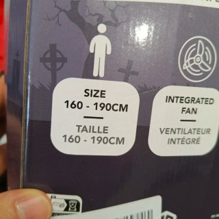 Traje inflable AirSuit Parca Talla Única