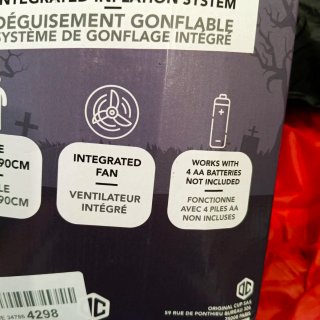 Traje inflable AirSuit Parca Talla Única