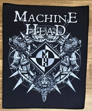 Backpatch Machine Head 30x36cm