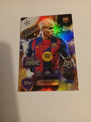 Lamine Yamal Topps Limited Edition Héroes 26