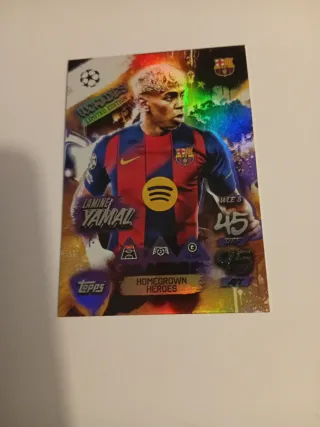 Lamine Yamal Topps Limited Edition Héroes 26