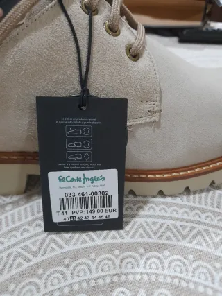 Zapatos de ante hombre talla 41
