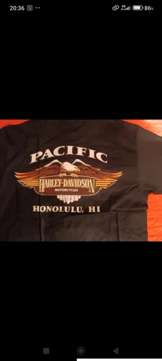 T-shirt Harley Davidson Honolulu Hawaii