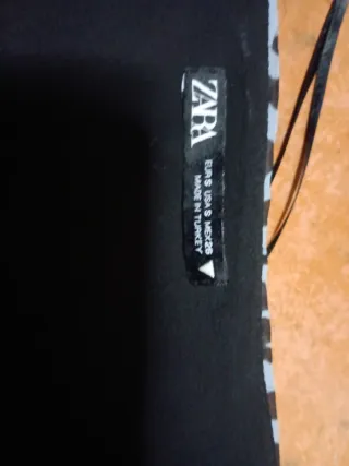 Top leopardo gris y negro