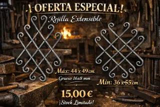 Rejilla Extensible Forja