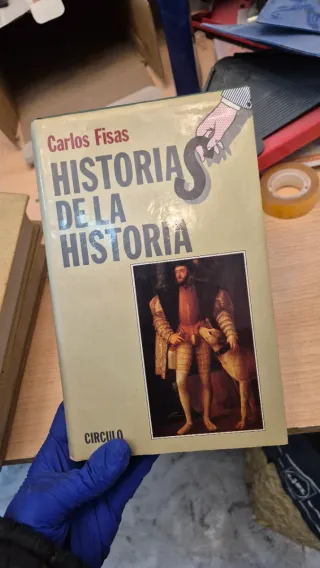 Libro Historias de la historia. Carlos Fisas