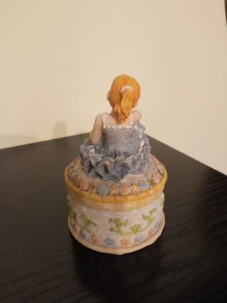 Cajita joyero bailarina y osito