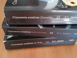 Pack de tres libros. Cincuenta sombras de Grey