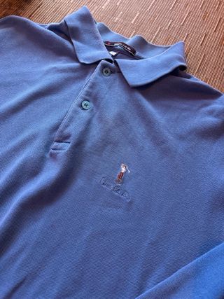 Lote 4 polos Lacoste,Burberry,Ralph Lauren,Pierre