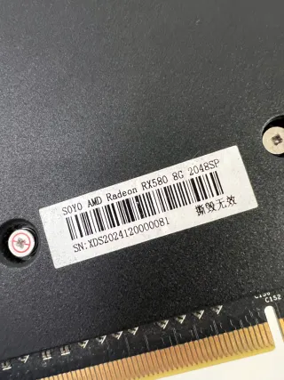 RX 580 8GB 2048SP LEER!!! Tarjeta Gráfica