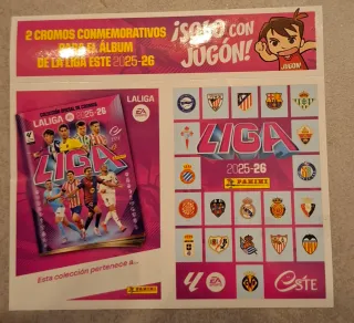 Cromo Liga Este 2025-26 Conmemorativo