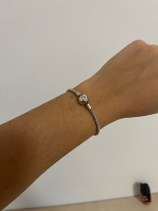 Pulsera Pandora Plata Rígida