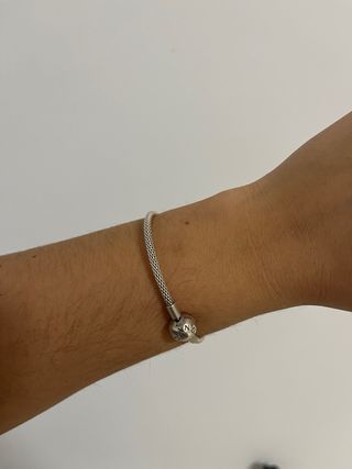 Pulsera Pandora Plata Rígida